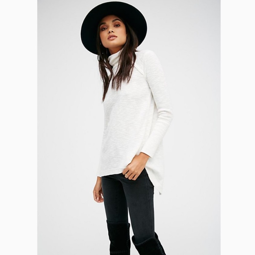 Free People | We The Free Split Back Turtleneck